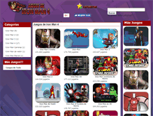 Tablet Screenshot of juegosdeironman4.com